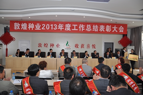 公司召開2013年度工作總結(jié)表彰大會